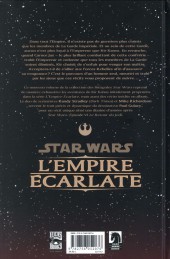 Verso de Star Wars - L'Empire écarlate (Delcourt) -INT- Intégrale