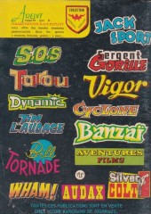 Verso de Tim l'audace (3e série - Courage Exploit) -44- Chez les bêtes féroces