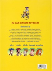 Verso de Les cyclistes -1a2014- Premiers tours de roue