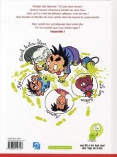 Verso de Méchant Benjamin -6- Beurk, le chou-fleur