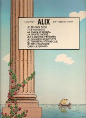 Verso de Alix -6a1972- Les légions perdues
