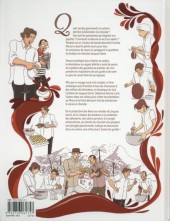 Verso de Les secrets du chocolat - Voyage gourmand dans l'atelier de Jacques Genin