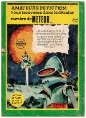 Verso de Cosmos (2e série - Arédit) -11- La guerre des robots
