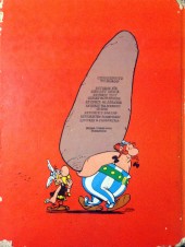 Verso de Astérix (en langues étrangères) -7Gallois- Asterix a'r ornest fawr