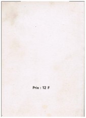 Verso de Main d'Acier (1re série - Gemini) - REC- Main d'acier (du N°151 au N°153)