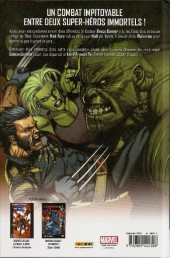 Verso de Ultimate Wolverine vs Hulk