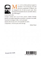 Verso de (AUT) Topor -a2005- Max Lampin