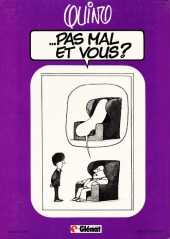 Verso de (AUT) Quino -1a1981- ... Pas mal et vous?
