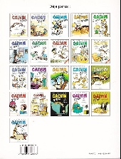 Verso de Calvin et Hobbes -4b1994- Debout, tas de nouilles !