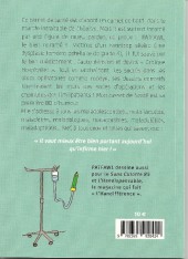 Verso de Carnet de santé -1- Carnet de santé - Une BD de malade !