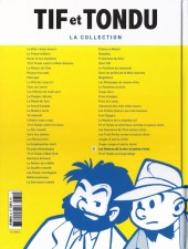 Verso de Tif et Tondu - La collection (Hachette)  -51- Les Ombres de la mer et autres récits