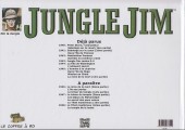 Verso de Jungle Jim (Jim la jungle) -1945- Strips hebdomadaires 1945