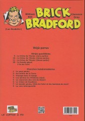 Verso de Luc Bradefer - Brick Bradford (Coffre à BD) -PH07- Brick bradford - planches hebdomadaires tome 7