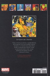 Verso de Marvel Comics : La collection (Hachette) -2612- Le Gant de l'Infini