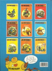 Verso de Les motards -7a1993- Les chevaliers moto toniques