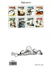Verso de Calvin et Hobbes -9- On n'arrête pas le progrès !