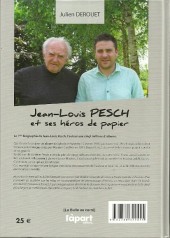 Verso de (AUT) Pesch -2011- Jean-Louis Pesch et ses héros de papier