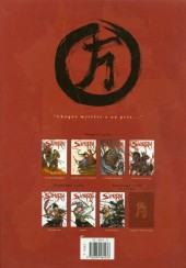 Verso de Samurai -2a- Les sept sources d'Akanobu