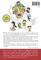 Verso de Le collège fou, fou, fou! - Flash! Kimengumi -2- Volume 2