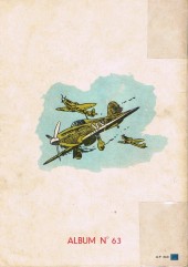 Verso de Votre série Mickey (2e série) - Albums Filmés ODEJ -63- Pilotes de chasse