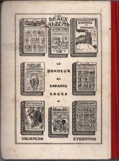 Verso de (Recueil) Fillette (avant-guerre) -19242- La Protégée du Brahmane (du n°836 au n°882)