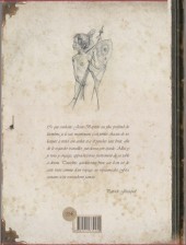 Verso de (AUT) Monge - Carnet de croquis - Archives de Féerie - Tome 1