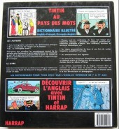 Verso de Tintin - Divers -1989b1992- Tintin au pays des mots Anglais-Francais