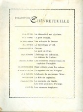 Verso de (AUT) Craenhals -1957- La fille du capitaine