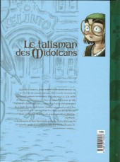 Verso de Le talisman des Midolcans -1- Geneviève Tomate