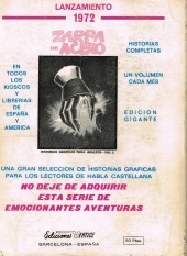 Verso de La masa Vol. 1 (Vértice - 1970) - Aventuras de la Masa