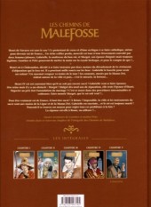 Verso de Les chemins de Malefosse -INT4- Intégrale - Chapitre IV