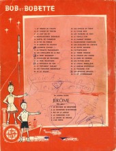 Verso de Bob et Bobette (2e Série Rouge) -19b1964- Le Mont Rugissant