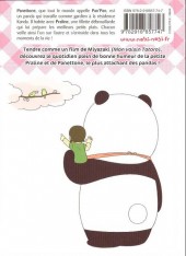 Verso de Pan'Pan Panda, une vie en douceur -5- Tome 5