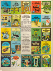 Verso de Tintin (Historique) -21C4- Les bijoux de la Castafiore