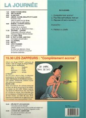 Verso de Les zappeurs -1a1995- Complètement accros !