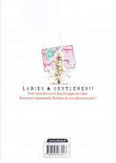 Verso de Magic Kaito -4- Tome 4