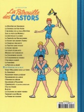 Verso de La patrouille des Castors - La collection (Hachette) -18- Les démons de la nuit