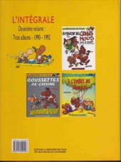 Verso de La brousse en folie -INT2- L'intégrale 2 - 1990-1992