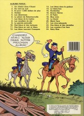 Verso de Les tuniques Bleues -20b1986- Black face