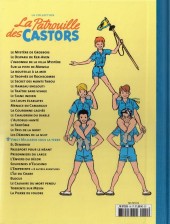 Verso de La patrouille des Castors - La collection (Hachette) -19- Vingt milliards sous la terre