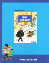 Verso de Quick & Flupke -6- (Casterman, Mini-récits) - Chien dangereux