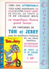 Verso de Tom et Jerry (Puis Tom & Jerry) (2e Série - Sage) -38- Tom au temps des cerises !