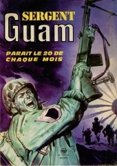 Verso de Sergent Guam -56- Un vampire à bord