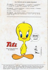 Verso de Tom et Jerry (Magazine) (4e Série - Sage) -6- Tombé dans la souricière !
