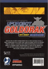 Verso de Goldorak UFO Robot -1a2015- Tome 1