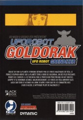 Verso de Goldorak UFO Robot -4a2015- Tome 4