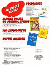 Verso de (Catalogues) Éditeurs, agences, festivals, fabricants de para-BD... - Dupuis - 1985 - Catalogue