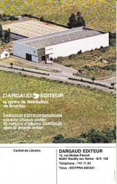 Verso de (Catalogues) Éditeurs, agences, festivals, fabricants de para-BD... - Dargaud - 1980 - Catalogue