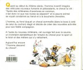 Verso de Illustré (Le Petit) (La Sirène / Soleil Productions / Elcy) - L'Equitation illustrée de A à Z