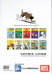 Verso de Lucky Luke -19z.Été2015- Les Rivaux de Painful Gulch